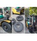 Thay lốp đặc 700-12 SolidPlus và sửa xilanh thước lái của xe nâng 2.5 tấn Komatsu FD25T-15 tại KCN Hà Bình Phương, Thường Tín, Hà Nội